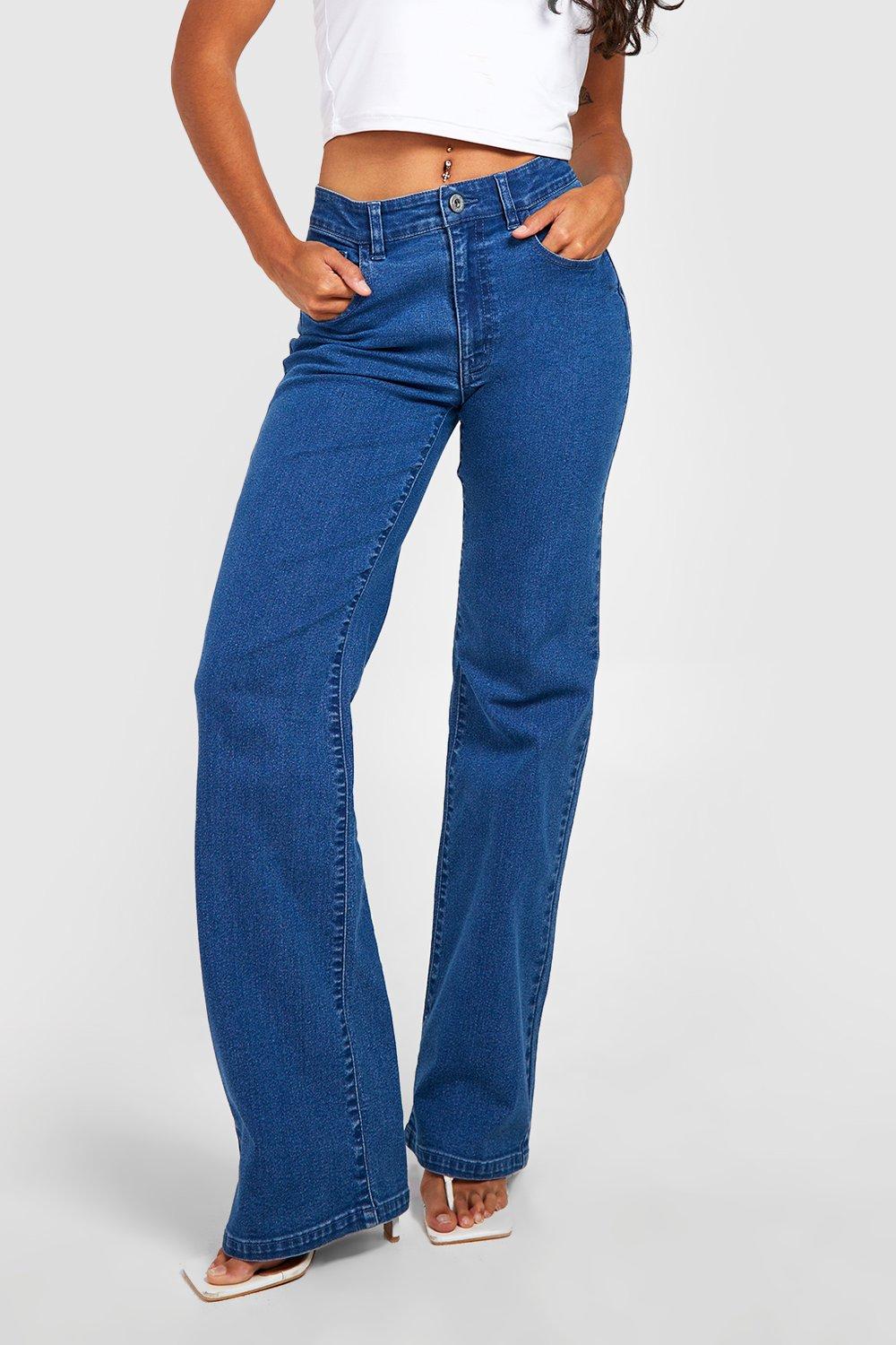 Mid Rise Classic Flared Jeans